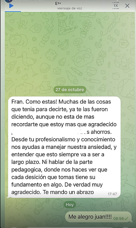 Testimonio cliente Aurora Advisors