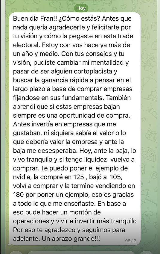 Testimonio cliente Aurora Advisors