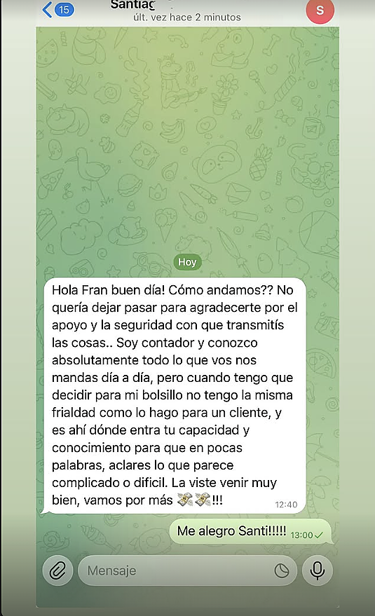 Testimonio cliente Aurora Advisors