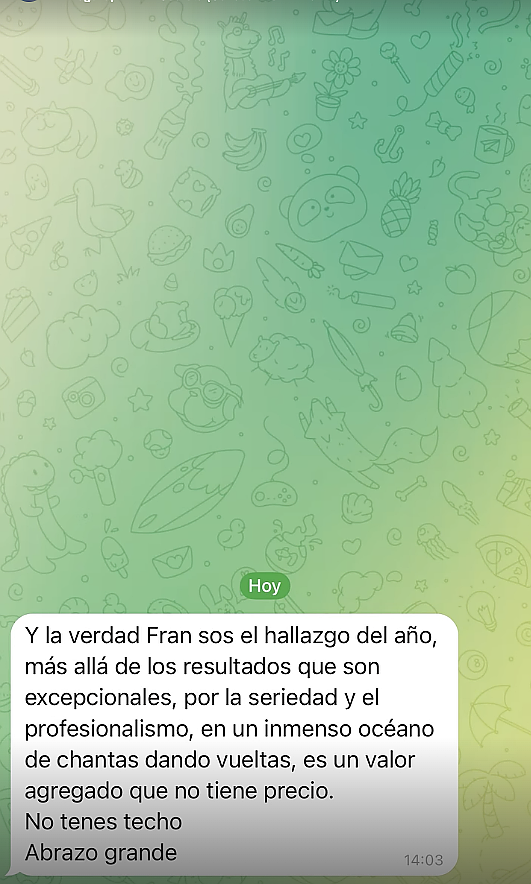 Testimonio cliente Aurora Advisors