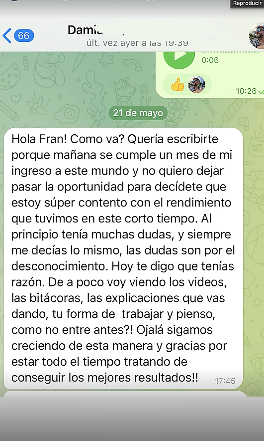 Testimonio cliente Aurora Advisors