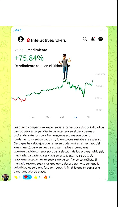 Testimonio de cliente en WhatsApp o Telegram
